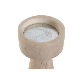 Candelabro Urban DKD Home Decor Beige 10 x 24 x 10 cm Candelabro Urban DKD Home Decor Beige 10 x 24 x 10 cm