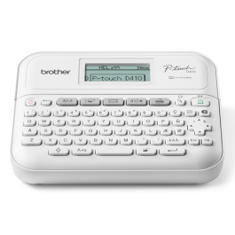 Brother Rotuladora Electrónica Sobremesa PT-D410 con Conexión PC, Ancho Cinta 18mm, Uso Oficina Precio: 41.59000021. SKU: B16XE2DC38