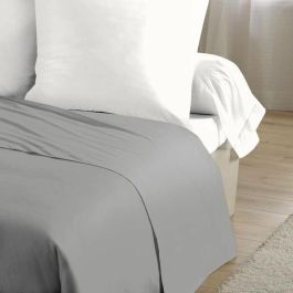 Home Linge Passion HOM3701393718547 Sábana encimera 1 persona 180 x 290 cm Gris claro