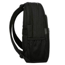 Targus GeoLite Mochila Unisex 16" (40,6 cm) para Portátil Negro, Resistente al Agua, 2 Compartimentos y Bolsillos