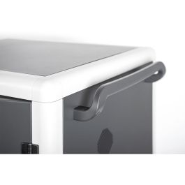 Digitus Carrito de Carga Móvil para 30 Portátiles/Tablets hasta 15.6 Pulgadas con USB-A, Negro