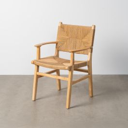 Silla Brazos Natural Madera 61 X 59 X 85 cm Precio: 213.0084. SKU: B19AWZ59ES