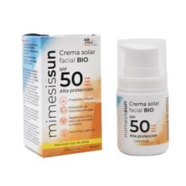 Mimesis Sensations Crema Solar Facial BIO SPF 50 con filtros minerales, alta protección UVA/UVB, hidratante, 50 ml Precio: 19.49999942. SKU: B1BNS6R9JD