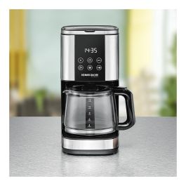 ROMMELSBACHER FKM 1000 Cafetera de Filtro, 1000 W, 1.5 L, Función Mantener Caliente y Autolimpieza, Negro y Acero Inoxidable