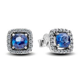 Pendientes Mujer Pandora 293551C01 Azul Plateado Precio: 111.88999954. SKU: B195LQQKTQ