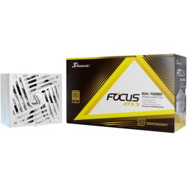 Seasonic FOCUS-GX-1000-V4-WHITE Fuente Alimentación 1000W 80+ Gold ATX 3.1 Totalmente Modular Blanca