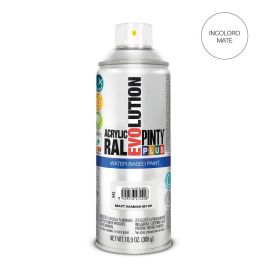 Pinty Plus Pintura en spray evolution water-based 520 cc M199 Barniz mate