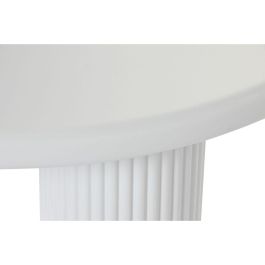 Mesa auxiliar Home ESPRIT Blanco 75 x 75 x 40 cm Mesa auxiliar Home ESPRIT Blanco 75 x 75 x 40 cm