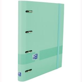 Oxford Carpeta 4 Anillas 35 mm A4+ Tapa Extradura, Recambio 5x5 Mint, Capacidad 300 Hojas, Compatible con SCRIBZEE Precio: 11.94999993. SKU: S8414575