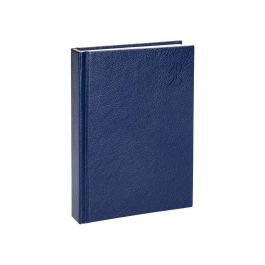 Agenda Encuadernada Liderpapel Corfu A4 2025 Dia Pagina Azul Papel 60 gr