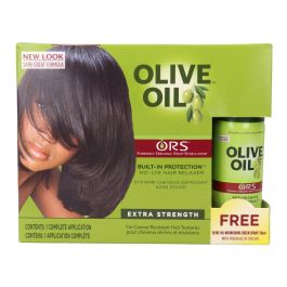 ORS Kit Alisador de Cabello Olive Oil Extra Strength con Aceite de Oliva y Shea - Para Cabello Más Suave y Manejable Precio: 8.49999953. SKU: B18YP438ZG
