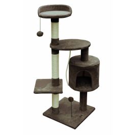 Gloria Árbol Rascador para Gatos Volga Marrón Claro con 3 Plataformas, Cueva, Postes de Sisal y Forro de Tela Suave Gloria Árbol Rascador para Gatos Volga Marrón Claro con 3 Plataformas, Cueva, Postes de Sisal y Forro de Tela Suave Precio: 44.89000054. SKU: B1HQVS2LT3