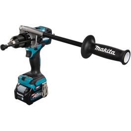 Makita HP001GD201 Taladro Percutor Inalámbrico 40V Sin Escobillas - 2600 RPM, 140 Nm, para Perforar y Atornillar
