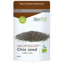 BIOTONA Semillas de Chía Negra Bio 400g - Salvia Hispánica Ecológica para Saciedad y Función Intestinal Precio: 8.9500004. SKU: B18EFBW3C2