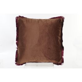 DKD Home Decor Cojín Oriental de Hojas, Poliéster, 10x45x45 cm, Lavable a Máquina (Juego de 6 Unidades Surtidas)