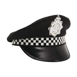 My Other Me Gorra de Policía Municipal 58 cm Multicolor - Accesorio de Disfraz