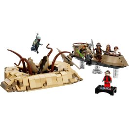 LEGO 75396 Star Wars Esquife del Desierto y Fosa del Sarlacc, Juego de Construcción 558 Piezas