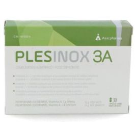 Plesinox 3A 60 Cápsulas con Polypodium leucotomos, Vitamina A, C y Selenio para Sistema Inmunitario y Piel Precio: 26.6899996. SKU: B1BNTJLVFA