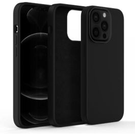 4smarts Funda de Silicona para iPhone 14 - Negro (540151)