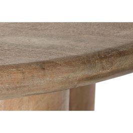 DKD Home Decor Mesa de Comedor Redonda Estilo Alpino, Madera de Mango Marrón, Diámetro 150 cm x Alto 78,7 cm, Desmontable DKD Home Decor Mesa de Comedor Redonda Estilo Alpino, Madera de Mango Marrón, Diámetro 150 cm x Alto 78,7 cm, Desmontable