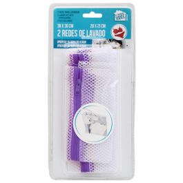 Je cherche une Idee Juego De 2 Protectores Lavado Ma Petite Buand Lila Fucsia Azul 38x30 cm 28x21 cm