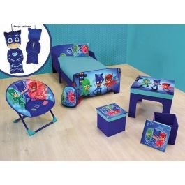 Fun House Asiento de Luna Plegable para Niños - LES PYJAMASQUES - Medidas 52x46x48 cm, Apto desde 3 años