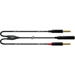 Cordial Cable Y Jack Estéreo Hembra/2 Jacks Mono Macho 30 Cm Precio: 12.79000008. SKU: B1G97ALXSV