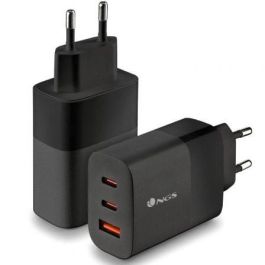 Cargador de Pared GaN NGS Bud 65W/ 2xUSB Tipo-C/ 1xUSB/ 65W Cargador de Pared GaN NGS Bud 65W/ 2xUSB Tipo-C/ 1xUSB/ 65W