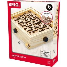 BRIO 34000 Juego de Laberintos de Madera Original para Niños y Familias - Desarrolla Coordinación Ojo-Mano - A partir de 6 años Precio: 43.58999953. SKU: B19VWFW4M9