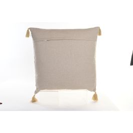 DKD Home Decor Cojín Decorativo de Poliéster Beige 60x60 cm con Rombos, Colección Sanki, Acabado Desgastado, Grosor 20 cm y Cremallera DKD Home Decor Cojín Decorativo de Poliéster Beige 60x60 cm con Rombos, Colección Sanki, Acabado Desgastado, Grosor 20 cm y Cremallera