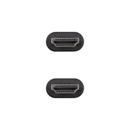 Nanocable 10.15.8302 Cable HDMI 2.1 Macho-Macho 8K@60Hz 48Gbps eARC HDR Dinámico 2m Negro