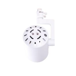 Pack 2 Foco de Carril Monofásico E27 PAR30/A65 Orientable Blanco para Iluminación Comercial de Acento y Exposiciones