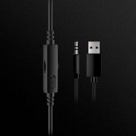 Veho Alpha Bravo GX-3 Pro Auriculares Gaming Multiplataforma, Drivers 53mm, Micrófono Z-Pro, USB/3.5mm para PS5, PS4, Xbox, PC