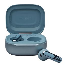 JBL Harman LIVE Flex 3 Auriculares True-Wireless Intrauditivos Bluetooth 5.2 con Cancelación de Ruido, Azul - Autonomía 24h, IP54