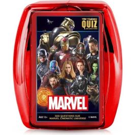 Winning Moves Quiz Marvel Cinematic Universe - Juego de Mesa Familiar con 500 Preguntas sobre el MCU y 100 Tarjetas, Diseño Portátil. Precio: 28.49999999. SKU: B1753VWTRV