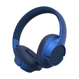 Fresh'N Rebel Auriculares Clam Core Inalámbricos Supraaurales Plegables Micrófono Cancelación Ruido 45h Autonomía Azul