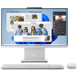 PC todo en uno LENOVO IdeaCentre AIO 24ARR9 | Windows 11 - Ryzen 5 7535HS - 8 GB de RAM - SSD de 512 GB - AZERTY