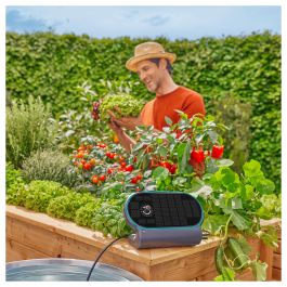 Gardena 13330-20 AquaBloom L Set Sistema de Riego Solar por Goteo con Manguera de 20m