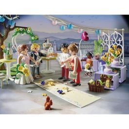 Playmobil 71365 Fiesta de Boda City Life: Set de Juego de Construcción de Juguete Ideal para Recrear Escenas para Niños y Niñas +4 Años
