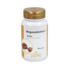 JELLYBELL Meganoderma C con Reishi y Vitamina C, 60 cápsulas para fatiga, sistema inmune y estrés Precio: 41.8899998. SKU: B1GL62SMP8