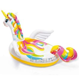 Figura hinchable unicornio 198x140x97 cm (+ 3 años)