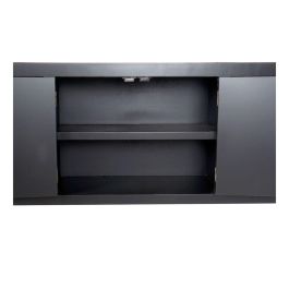 Mueble de TV DKD Home Decor Negro Multicolor Madera Abeto Madera MDF 130 x 24 x 51 cm Mueble de TV DKD Home Decor Negro Multicolor Madera Abeto Madera MDF 130 x 24 x 51 cm