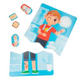 Color Baby Juego de Montessori Baby Doctor para Niños 12 Meses - 4 Años, Material Cartón