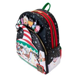 Loungefly Mochila Journey to Christmas Town Pesadilla Antes de Navidad Disney
