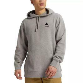 Sudadera con Capucha Hombre Burton Mountain Pullover Hoodie Gris claro S
