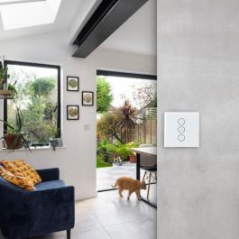 Konyks KON1697789354245 Interruptor Wi-Fi+BT para Persianas Enrollables, Retroiluminación Controlable Vollo Max 3