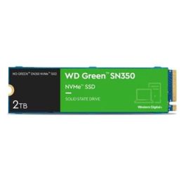 Western Digital SSD M.2 2TB WD Green SN350 NVMe PCIe 3.0 x 4 Velocidad Lectura 3200 MB/s Precio: 268.59000047. SKU: S0232261