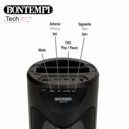 Altavoz con Micrófono Karaoke Bontempi 6 Unidades Altavoz con Micrófono Karaoke Bontempi 6 Unidades
