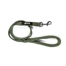 Trek Star Correa para Perro Air Mesh Ligera y Cómoda con Empuñadura Acolchada Transpirable Verde 1.5cm x 120cm Nylon Poliéster