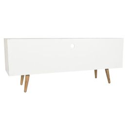 Mueble Tv Boho DKD Home Decor Natural Blanco 40 x 60 x 150 cm